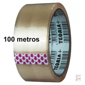 Cinta Adhesiva Teoria+ Empaque Ancha 100 M Transparente Tyt