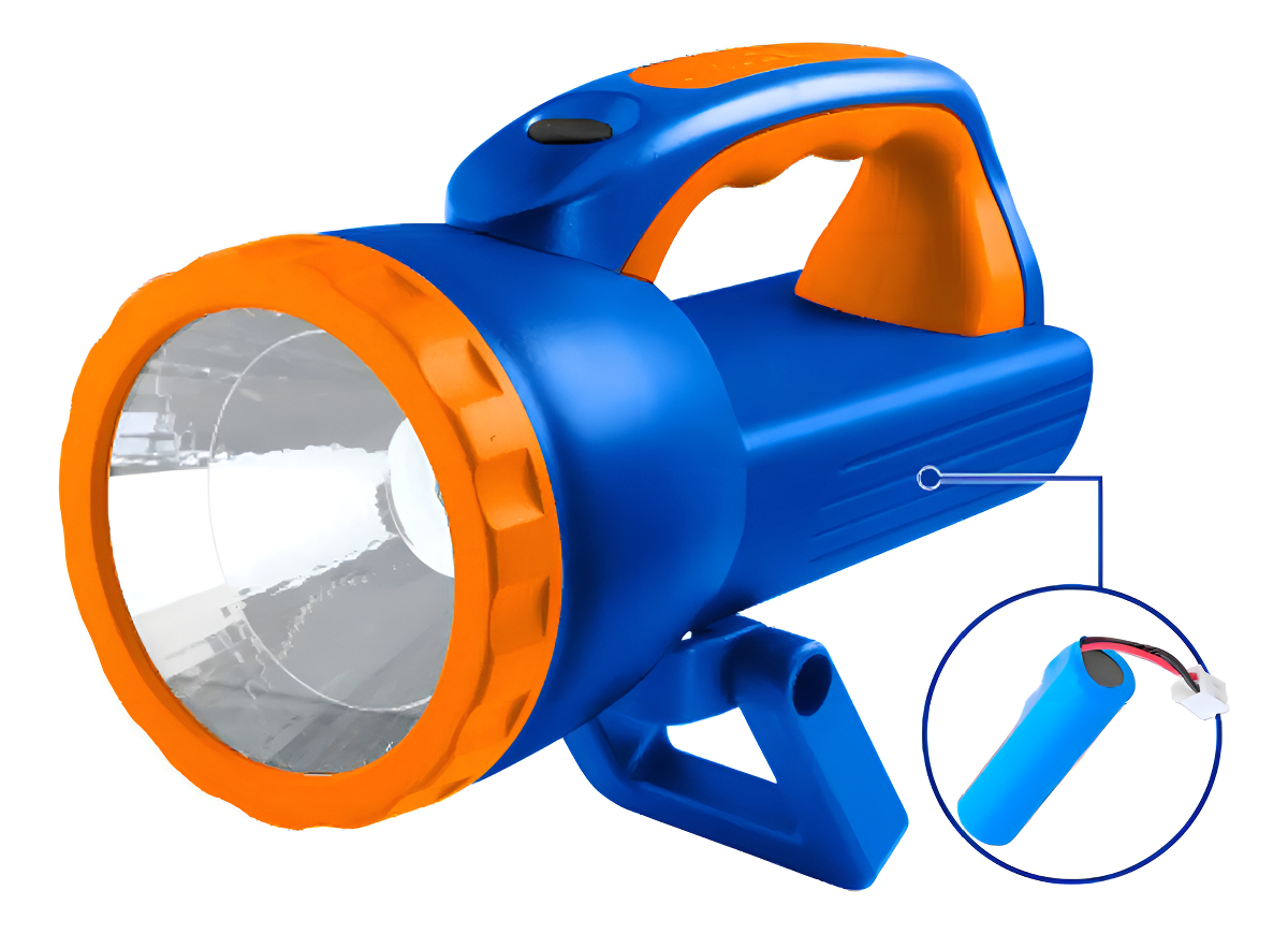 Foco Linterna 110lm Recargable 200m Wadfow Wfl20110 Linterna Azul Luz Blanco