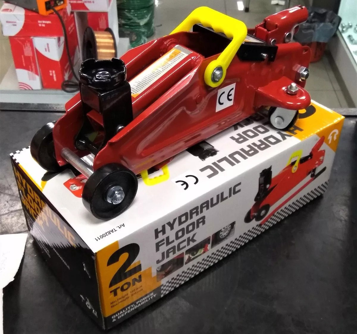 Gato Auxilio Carro 2 Toneladas Hidraulico Torin - Tyt - Imagen 3