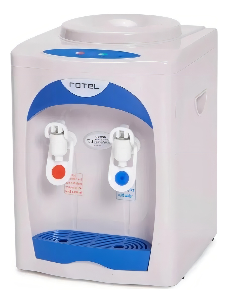 Dispensador De Agua Rotel Hcr-338 20l Temperatura Fría Y Caliente Tanque Plástico