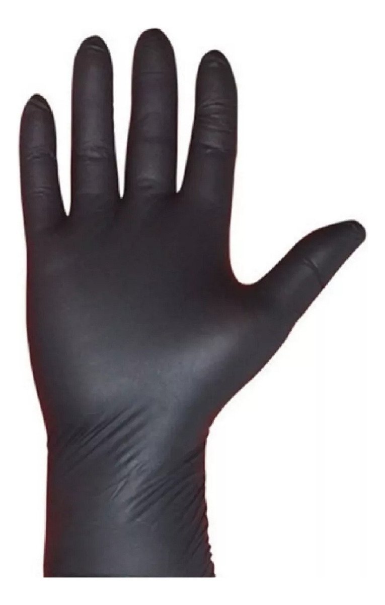 Caja De Guantes Resistente Solvente Descartables 80 Piezas