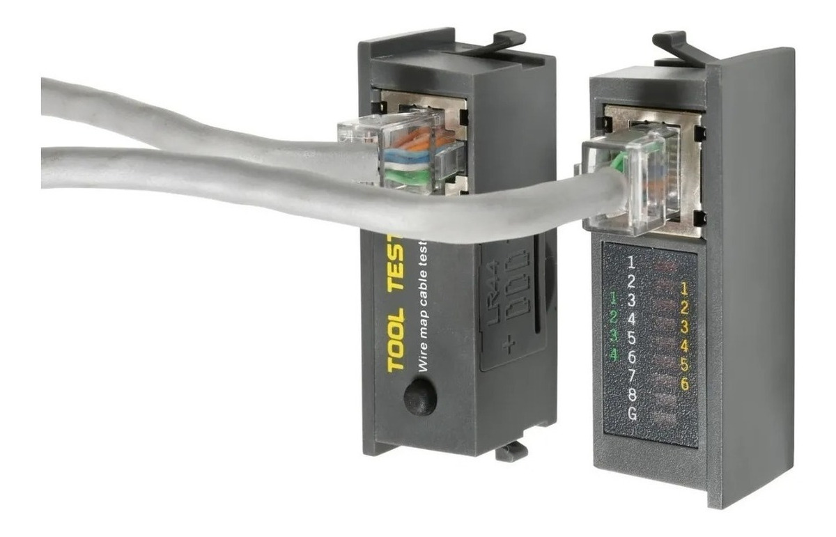 Pinza Crimpeadora Rj45 C Crique Y Tester De Red Crossmaster - Imagen 4