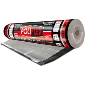 Membrana Asfáltica 3mm Con Aluminio Reforzada Ind. Argentina