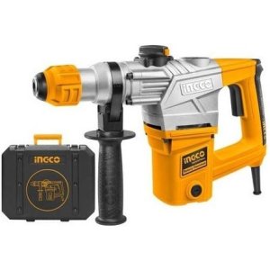 Rotomartillo Electroneumático Ingco Industrial Rh10508 Amarillo Frecuencia De 50hz/60hz Con 1050w De Potencia 110v-120v