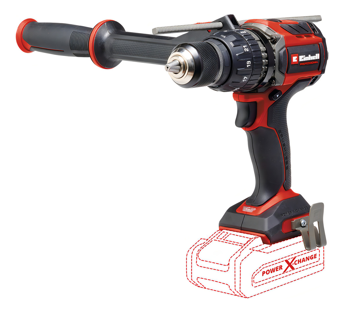 Taladro Atornillador Percutor Inalambrico Brushless Einhell Sin Bateria Tp-cd 18/120 Li-i Bl Solo