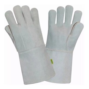 Guante Cuero Reforzado Soldador Liviano 10 Descarne - Tyt