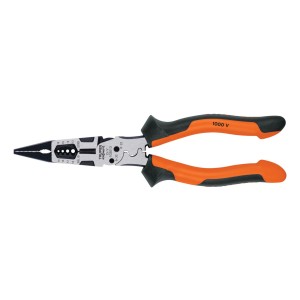 Pinza Multiuso 8 Punta Larga, Comfort Grip, Truper 103013