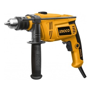 Taladro 13mm Ingco Id7508 Percutor 750w Vel/var 3000rpm R Ma Color Amarillo