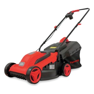 Cortadora De Cesped Electrica Ferretti Fe-1001 El 1300w Color Rojo