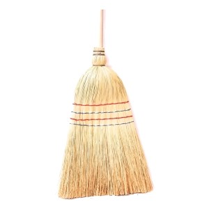 Escoba Genérica De Paja 6 Hilos Artesanal