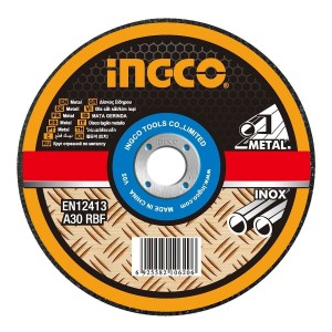 Disco De Corte De Metal Ingco De 9 Polos, 230 Mm X 1,9 Mm X 22,2 Mm