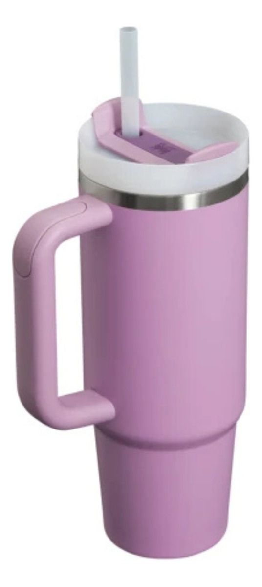 Vaso Térmico Stanley The Adventure Quencher Liso Color Lila 887ml - Imagen 2