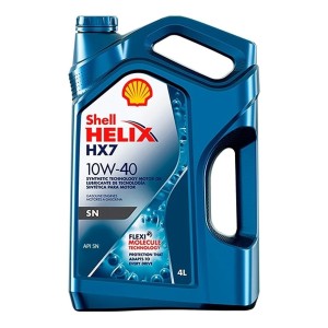 Aceite 10w40 Hx7 Shell Semisintetic Diesel/nafta X 4 L.- Tyt