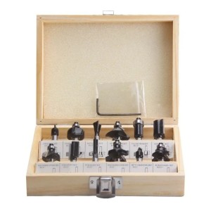 Juego De 12 Fresas Para Fresadora Router Eje 12 Mm - Tyt