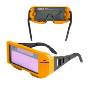 Lente Soldar Tipo Careta Fotocrom Fotosensible Ingco Ahm112
