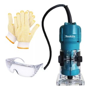 Router Trompo Fresadora 530w Makita 6mm C/guia - Tyt
