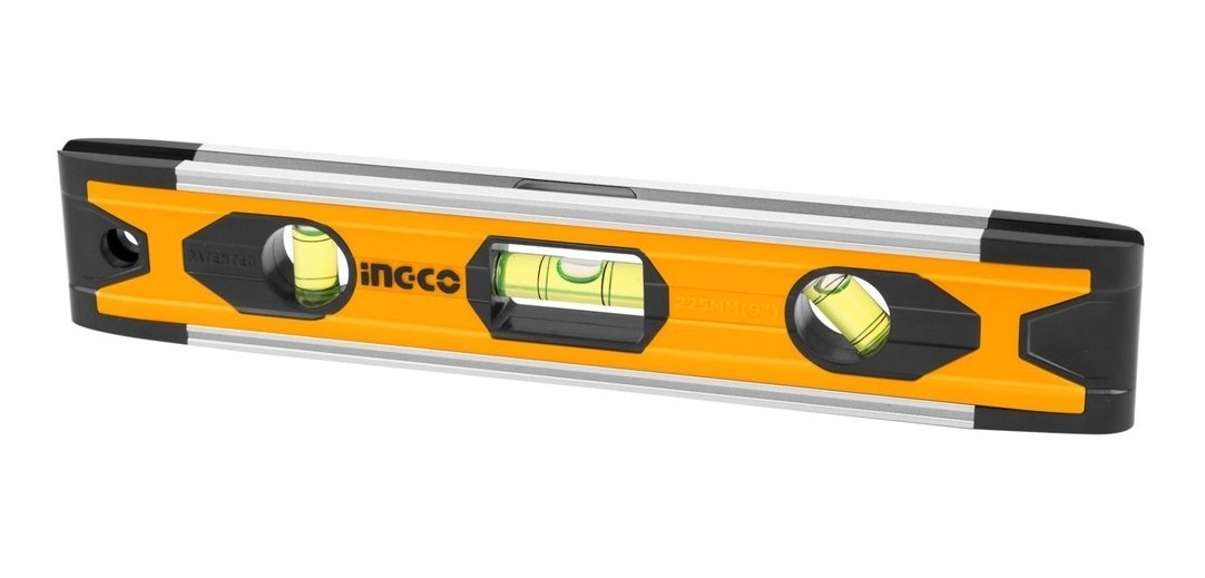 Nivel Mini De Mano 22.5 Cm Magnético Ingco Hmsl01030 - Tyt