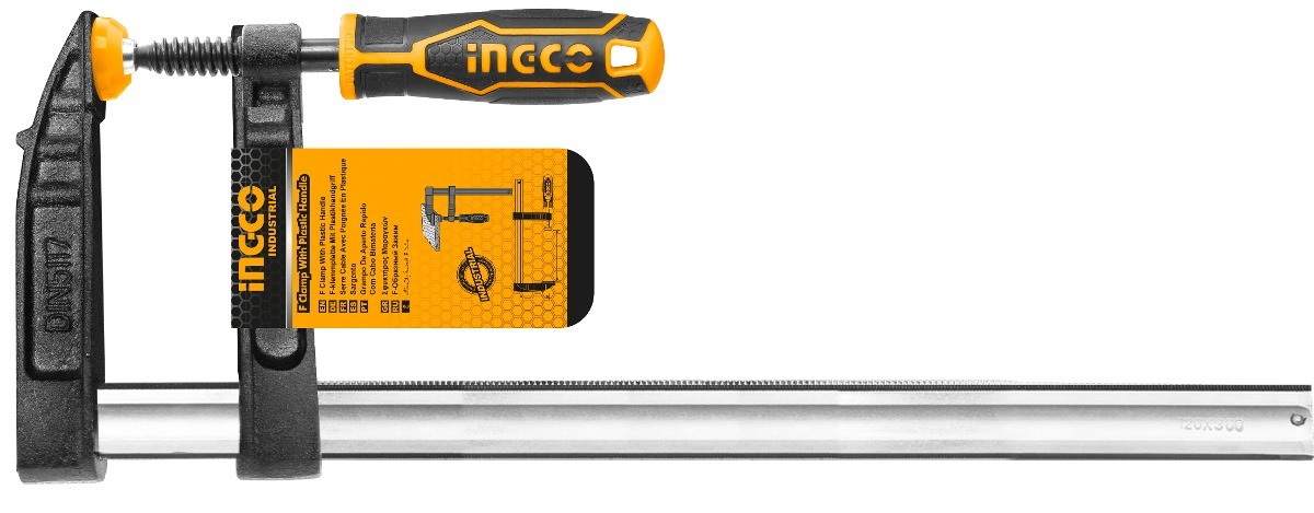 Prensa F 120 X 400 Mm Ingco Hfc021204 - Tyt