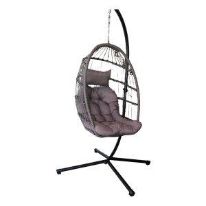 Hamaca Colgante Nido De Jardin O Interior Simil Rattan - Tyt