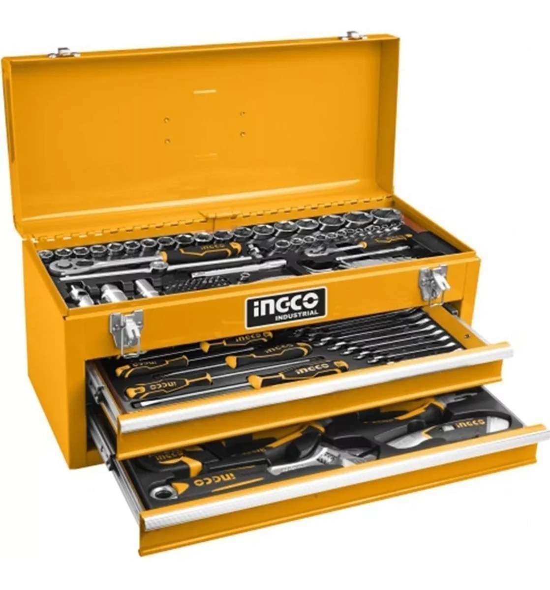 Gabinete Organizador Caja Herramienta 3 Nivel 97 Pzas Ingco