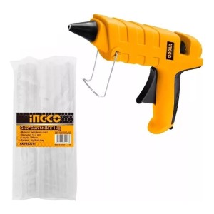 Kit Pistola Aplicar Silicona Caliente Ingco 100w + 35 Barras
