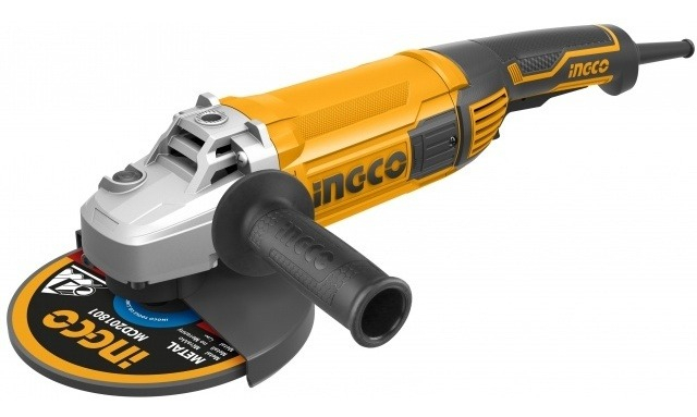 Amoladora 7 2000w Ingco Ag200018 Ma Naranja 50 Hz/60 Hz