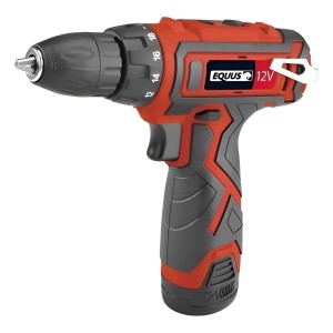 Taladro Atornillador Equus 12v Litio 1baterias 10mm Tyt