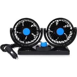 Ventilador 12v Oscilante Cabina Auto Camioneta Pinza V12