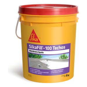 Membrana Líquida Sika Sikafill - 100 Techos 4kg - Terracota