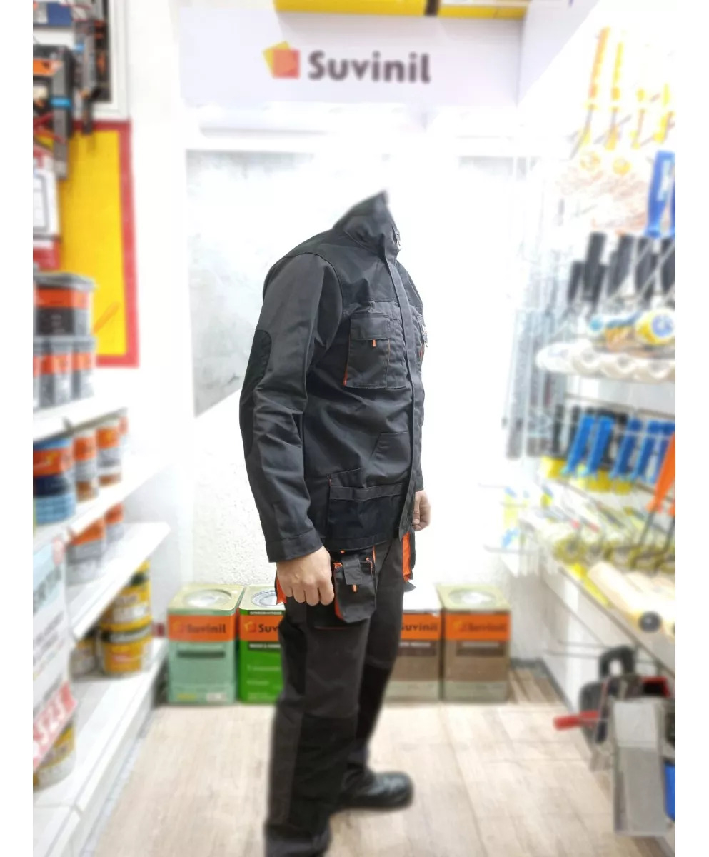 Campera Camisa Trabajo Reforzada Con Bolsillos Neo Safety - Imagen 3