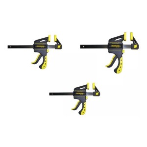 Combo 3 Prensa F Gatillo Quick Liberación Rápida Crossmaster