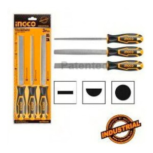 Juego De 3 Escofinas P Madera Ingco Hktfs0308