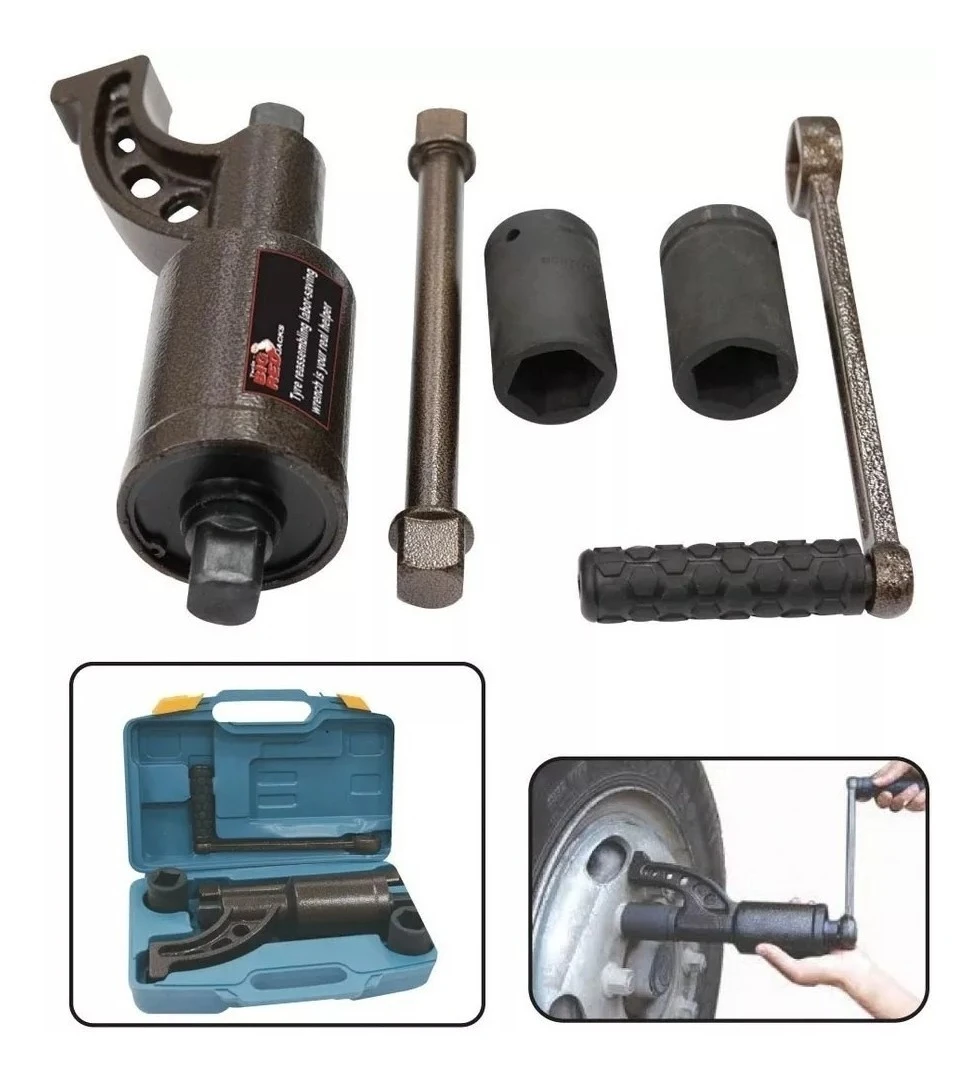 Llave De Rueda Reductor Auto Camión 2año Grtia X5 Unidades - Imagen 2