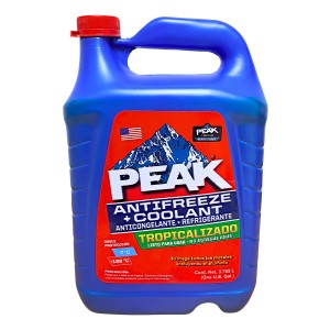 Refrigerante Anticongelante Peak Verde Lima 3.78l Para Motor Gasolina Diesel