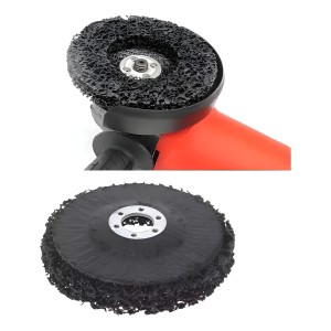 Disco Fibra Removedor De Pintura Pulir Hierro Madera 41/2