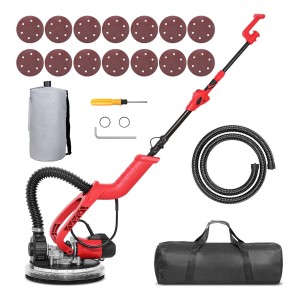 Lijadora De Paneles De Yeso Eléctrica 750 W Recogida De Polv