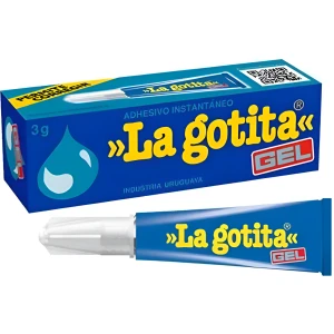 Pegamento Instantáneo La Gotita Gel Secado Rap. 3gr - Tyt