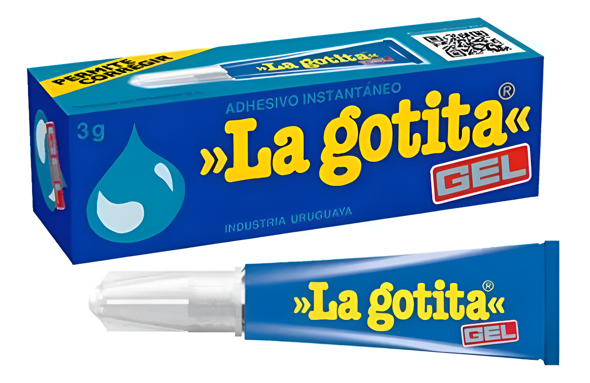 Pegamento Instantáneo La Gotita Gel Secado Rap. 3gr - Tyt