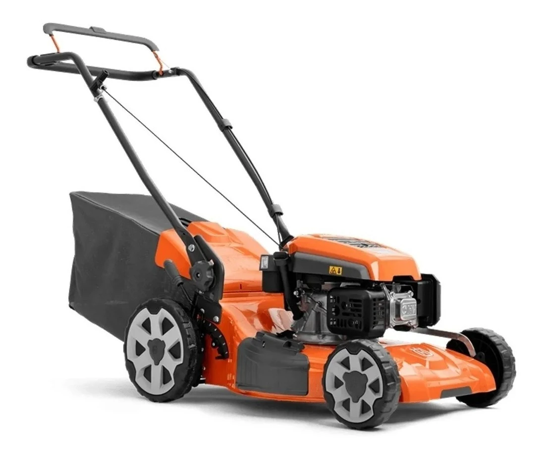 Cortadora Cesped 6hp Husqvarna Lc151 Recolector Freno Auto. - Imagen 2