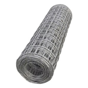 Tejido Malla Electrosoldada Galvanizada Rollo 1.80 X 25 Mts