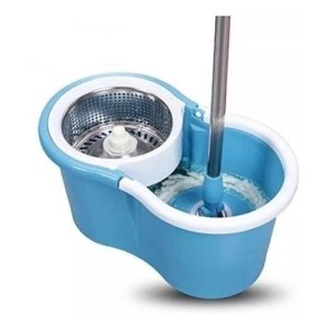 Mopa Giratoria, Con Balde Y Centrif De Acero Inox , Prof