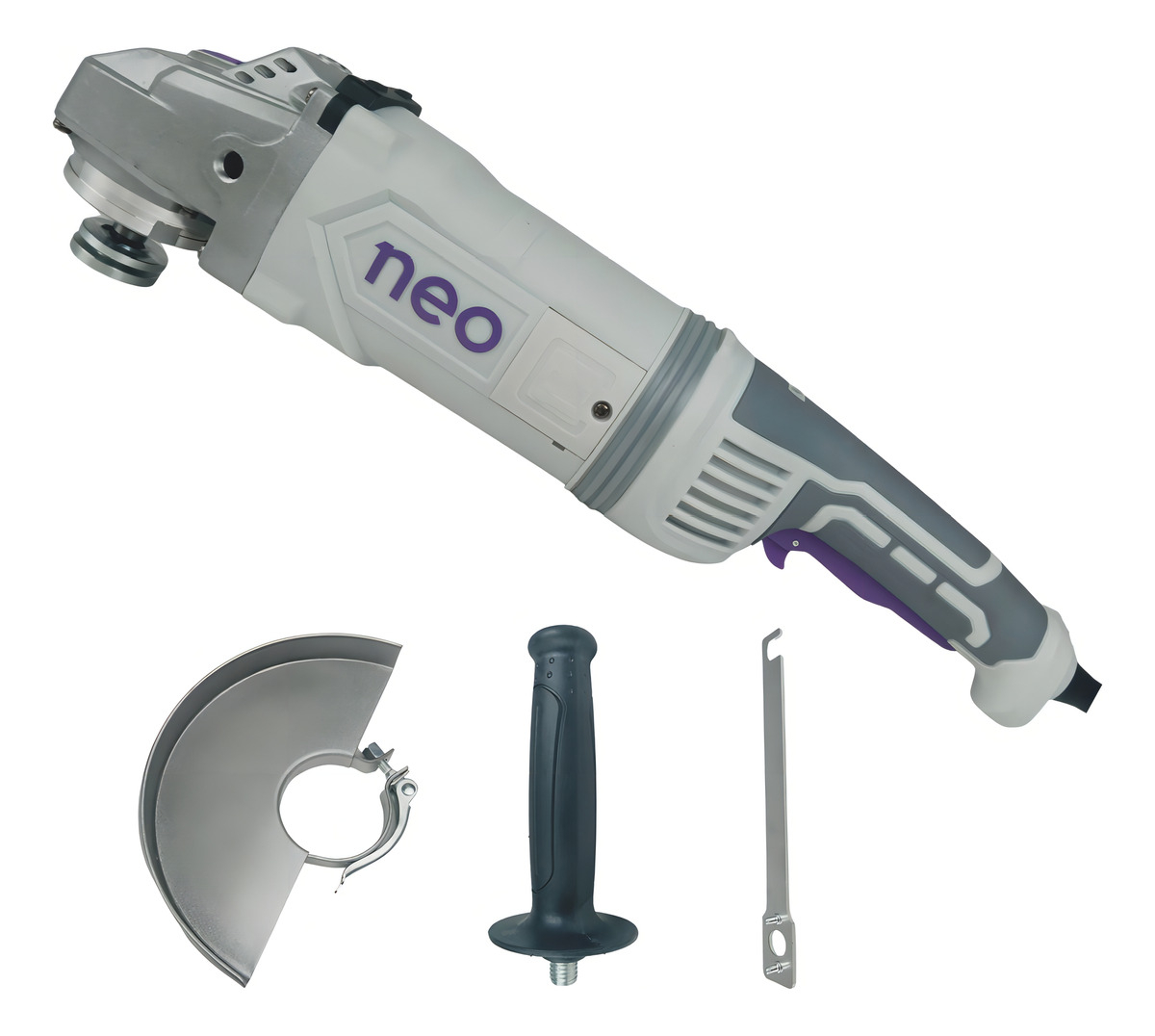 Amoladora Angular 230mm (9 ) 2600w Neo 50 Hz/60 Hz - Imagen 2