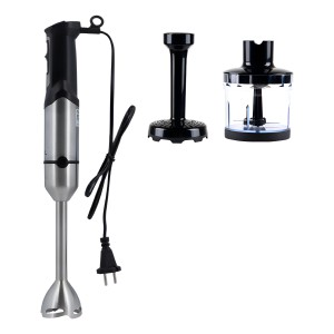 Mixer Rotel Mega 4 Acero Inoxidable 1000w Negro Con Accesorios Apta Para Hielo