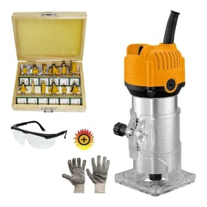 Router Fresadora De Mano Prescott 550w 6,35mm / 1/4'' - Tyt