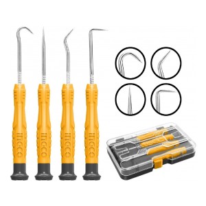 Juego De Ganchos Mini Ingco Hkphs0401 - Tyt