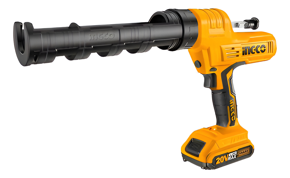 Pistola A Bateria 20v Aplicar Silicona En Pomo Ingco // Tyt