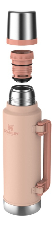 Termo Stanley Classic Matte 1.4l Rosaliso Rosa - Imagen 4