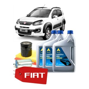 Service Cambio De Aceite Camioneta Fiat Uno Way Filtros