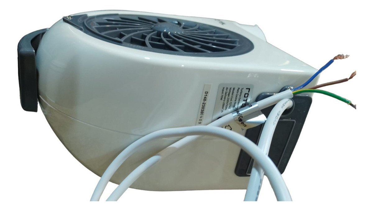 Extractor Turbina De Aire De Cocina Rotel Bajo Ruido Blanco - Imagen 6