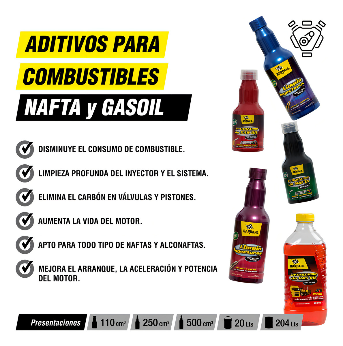Bardahl Limpia Inyectores - 250 Ml - Imagen 3